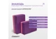 Набор для фитнеса и йоги EasyFit Polarity Set (коврик + 2 блока + ремень) фиолетово-розовый EF-2421s-VP - изображение 4