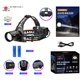 Ліхтар на чоло NIGHT VISION FLUORESCENCE BL-T207-TG, 2x18650, 1 режим, ЗП Type-C, zoom - зображення 1