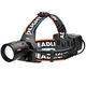 Ліхтар на чоло NIGHT VISION FLUORESCENCE BL-T207-TG, 2x18650, 1 режим, ЗП Type-C, zoom - зображення 5