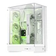 Корпус GameMax t20, White, без бп (формат sfx-l), Mid Tower, для MicroATX / Mini-ITX, 1xType-C / 1xUSB 3.0, макс. cpu - 160 мм / vga - 382 мм, 2x120 мм argb, боковая, передняя и верхняя панель из закаленного стекла - изображение 1