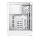 Корпус GameMax t20, White, без бп (формат sfx-l), Mid Tower, для MicroATX / Mini-ITX, 1xType-C / 1xUSB 3.0, макс. cpu - 160 мм / vga - 382 мм, 2x120 мм argb, боковая, передняя и верхняя панель из закаленного стекла - изображение 3