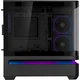 Корпус Asus Prime ap202 argb Tempered Glass Black, без бп, Mini Tower, для Micro-ATX / Mini-ITX, 2xUSB 3.2 / 1xType-C, макс. кулер - 175 мм / макс. видеокарта - 420 мм, 3x120 mm argb, боковая панель из закаленного стекла - изображение 5