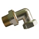 Згін-американка AQUAVITA 3/4" кутовий AQ, нікель - изображение 1