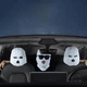 Чехол на подголовник автомобильного кресла в авто Балаклава белый - изображение 8