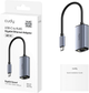 Adapter Cudy USB 3.0 Type-C - Ethernet RJ45 1000 Mb (UE10C) - obraz 2