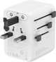 Мережевий зарядний пристрій Canyon OnTour 70 Travel Adapter EU/UK/US/AUS 70W White (CNS-TA70W1006W) - зображення 2