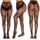 Колготки с пауками в сеточку женские one size черный - изображение 3