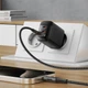 Зарядное устройство Acefast A108 3xUSB 67W (2xUSB-C+USB-C) Gan Fast Charger Black (6974316284048) - изображение 6