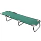 Раскладушка Folding Bed шезлонг для отдыха 185 х 56 х 26 см (MH-3300) Зелёный - изображение 4