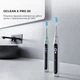 Електрична зубна щітка Oclean X Pro 20 Electric Toothbrush Black - зображення 2