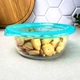 Харчовий контейнер Luminarc "Keep'N" круглий з бірюзовою кришкою 670 мл (P5524) - зображення 1