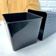 Напольное трапециевидное кашпо ротанг для комнатных кустов 13 л, Квадро Ротанг Гранит Алеана - изображение 7