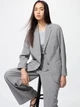 Пиджак классический удлиненный женский Uniqlo 155701579 2XL Серый (1159844048) - изображение 1