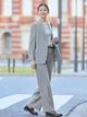 Пиджак классический удлиненный женский Uniqlo 155701579 2XL Серый (1159844048) - изображение 3