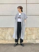 Платье миди летнее женское Uniqlo 375466950 XS Серое (1159844083) - изображение 6