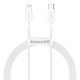 Кабель Baseus Superior Series Type-C to IP PD 20W 1m White (CATLYS-A02) - изображение 1