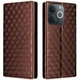 Чохол Deexe Rhombus Book для Realme Note 70 - Brown - зображення 1