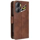 Чехол-книжка с кармашками Deexe Wallet Stand для ZTE Nubia Neo 3 - Brown - изображение 8