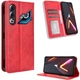 Чехол-книжка Deexe Retro Style для ZTE Nubia Neo 3 GT - Red - изображение 2