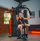Силова фітнес станція Hop-Sport HS-1054K з партою Скотта 72 кг стек боксерська груша лава бруси до 120 кг - зображення 10