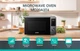 Мікрохвильова піч Gorenje, 20л, електр. керув., 700Вт, дисплей, нерж - изображение 8