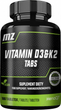 Suplement diety MZ Vitamin D3 & K2 180 tabletek (5905806911763) - obraz 1