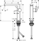 Смеситель для раковины Hansgrohe Tecturis E 150 Fine CoolStart 73040140 - изображение 4
