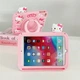 Чехол детский Silikon Power с подставкой и ремешком Apple iPad 11" 2025 (A16) Hello Kitty Pink - изображение 5