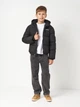 Подростковая зимняя куртка для мальчика Levi`s 9EN633-023 146-152 см Черная (3666643192259) - изображение 3