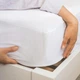 Простирадло чохол водонепроникний "WATERPROOF" Р.S., 80x200x30 - зображення 1