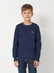 Подростковый теплый свитшот для мальчика Levi`s 9EE331-C8D 134-140 см Нави (3666643200145) - изображение 1