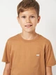 Подростковая футболка для мальчика Levi`s 9EA100-J62 176 см Коричневая (3666643179700) - изображение 4