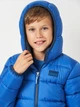 Подростковая демисезонная куртка для мальчика Levi`s 9EN628-U6K 146-152 см Синяя (3666643192914) - изображение 4