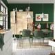 Раскладной стол VIHALS 120/180x74 cm IKEA 305.927.55 зеленый - изображение 2