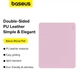 Коврик для мыши Baseus Mouse Pad PVC 26х21см Baby Pink (B01055504411-00) - изображение 9