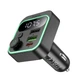 АЗП з FM-модулятором HOCO E85 Tiger PD20W+QC3.0 car BT FM transmitter Black (6942007634304) - изображение 6