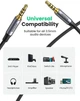 Аудіокабель UGREEN 3.5mm 4-Pole M/M Audio Cable Alu Case 1m (UGR-10648) - зображення 8