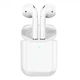 Бездротові навушники HOCO EW02 Plus True wireless BT headset White (6931474753878) - изображение 1