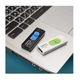 Флеш-накопичувач A-DATA USB 3.0 AUV 320 128Gb White/Green (AUV320-128G-RWHGN) - изображение 3