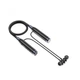 Бездротові спортивні навушники HOCO ES62 Pretty neck-hang BT earphones Black (6931474770738) - зображення 3