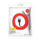 Кабель Baseus Cafule Cable USB For Micro 2.4A 1m Red+Red (CAMKLF-B09) - изображение 2