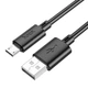 Кабель HOCO Micro USB Gratified charging data cable (packaged) X88 |1m, 2.4A| - изображение 6
