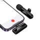 Бездротова мікрофонна система HOCO L20 Fair wireless microphone iP Black (6942007655484) - изображение 3
