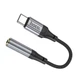 Аудiокабель HOCO LS36 Fresh Digital Type-C to 3.5 audio converter Black (6942007608886) - изображение 4