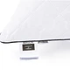 Подушка хлопковая MirSon Royal Pearl №1272 Eucalyptus 40х60 см Низкая (2200001519442) - изображение 4