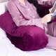 Подушка для беременных и отдыха U-образная MirSon № 8021 Velvet Line "Excalibur" EcoSilk 140x75x20 см (2200006178538) - изображение 10