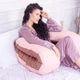 Подушка для беременных и отдыха U-образная MirSon № 8002 Naturale Line "Riccarda" EcoSilk 140x75x20 см (2200006178125) - изображение 10