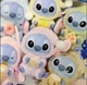 Мягкая игрушка брелок Labubu Лабубу Стич 15 см - изображение 1