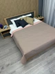 Покривало двостороннє Decorator Microfiber куб 161х215 см какао з рожевим (85-190) - зображення 4