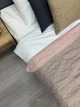 Покривало двостороннє Decorator Microfiber куб 141х215 см какао з рожевим (85-189) - зображення 8